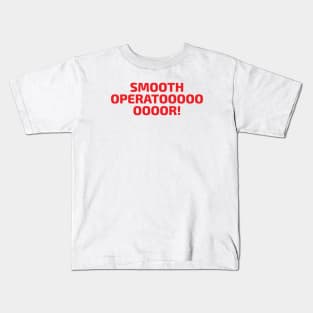 Smooth Operator by Carlos Sainz Kids T-Shirt